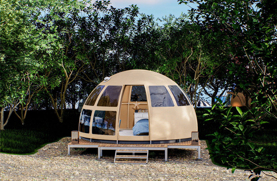 Artemis Dome: Unique and stylish space for glamping, guest house, ADU, studio, work space, alternative house ,Airbnb and more