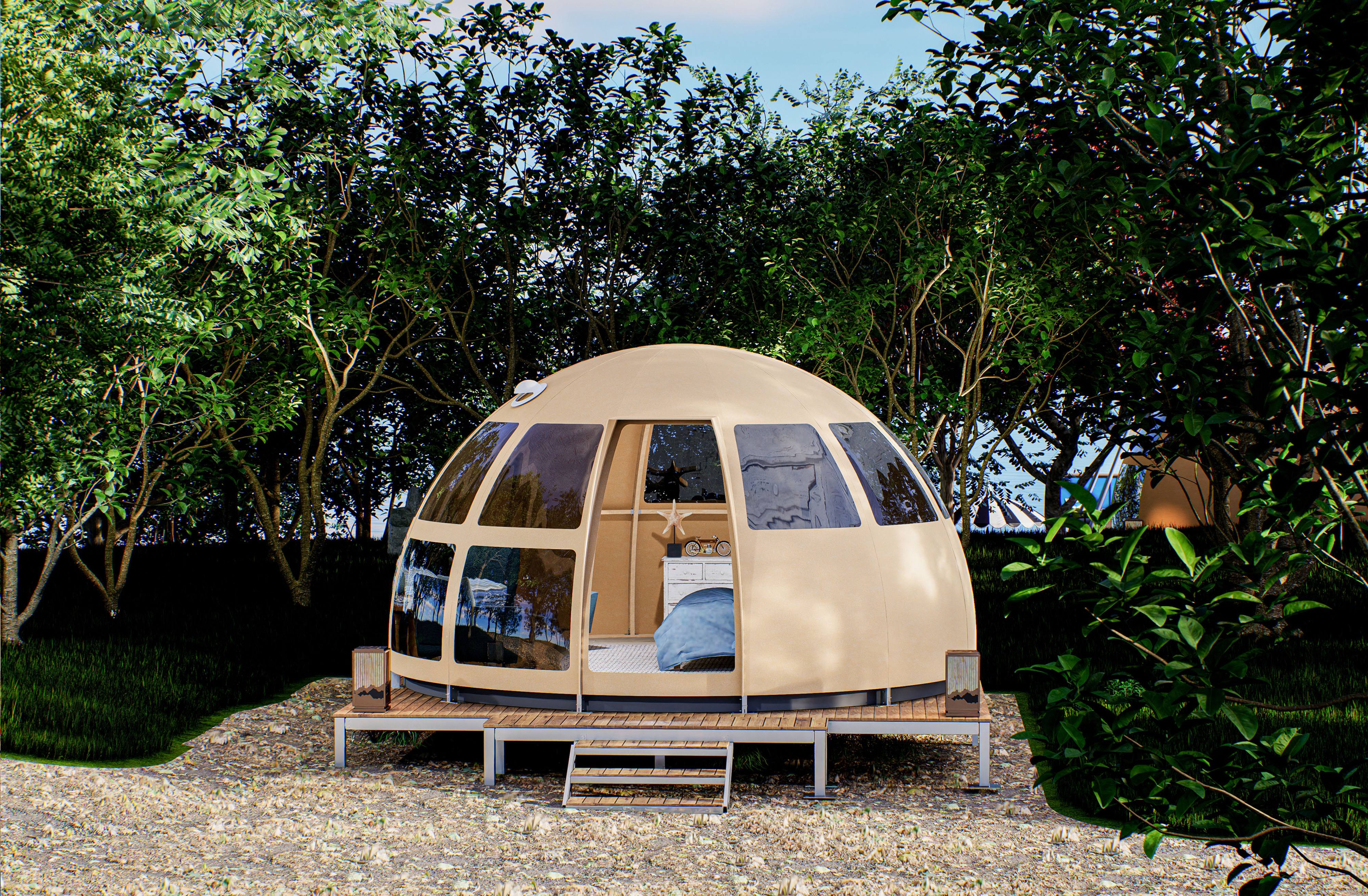 Artemis Dome: Stylish Glamping & Versatile Living Space – landscamper