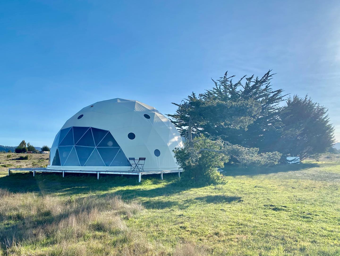 Premium geodesic dome kit for retreats / ADU / glamping / guest 